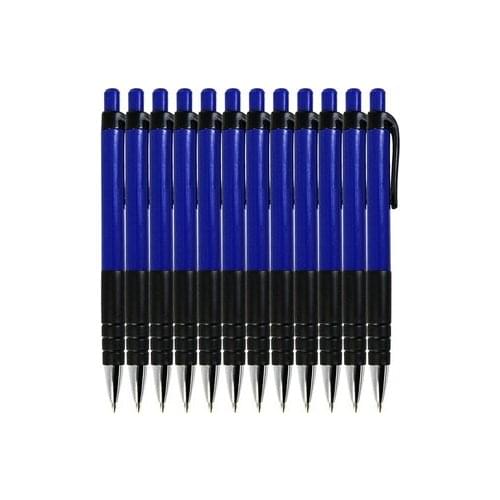 Supplies lackadaisical 6505 ballpoint pen 0.7mm blue automatic ballpoint pen ball pen