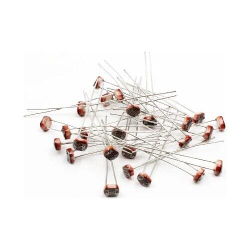 Qixinruite 200PCS/LOT Photoresistor 5MM Resistors GL5506 GL5516 GL5528 GL5537 GL5539 GL5547 GL5549 NEW