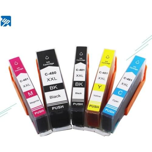 UP PGI-480 Compatible Ink Cartridge For canon PIXMA TS6140 TS6240 TS6340 TR7540 TR8540 TS704 TS9540 TS9541C printer full ink