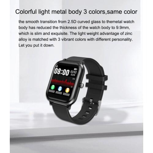 2020 Hottest Bracelet IP67 Waterproof 180Mah Battery Health Fitness Tracker Bluetooth P10 Smart Watch
