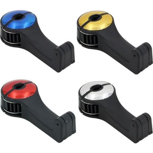 Universal 2 in 1 Car Seat Headrest Hook Phone Holder Back Seat Organizer Hanger Hanger Hook Interior Accessories
