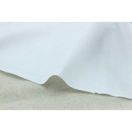 1 meter Pure White solid color Cotton Fabric 160cmx100cm for baby bedding sheet sewing,children bibs,clothing,quilting