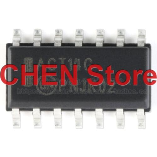 10PCS ON MC74ACT14DR2G SOIC-14 Hexagon inverter with Schmitt trigger input ACT14G