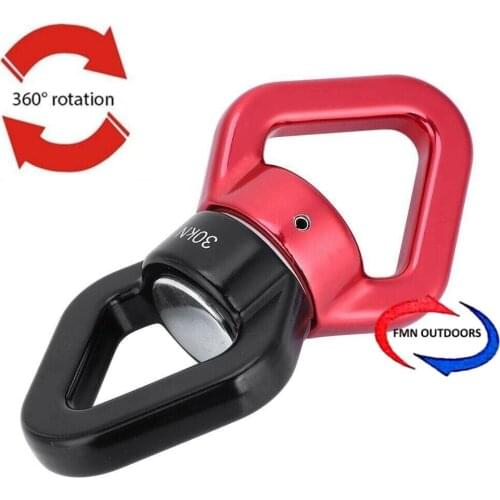 100pcs 30KN Tree Swing Swivel Hanging Spinner Rope Connector for Aerial Silks,Hanging Hammock, Childrens Pod Swing