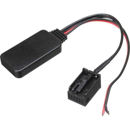 12-Pin Car Wireless Bluetooth Module Music Adapter Stereo Auxiliary Receiver Aux o Cable For Ford For Focus Mk2 Mk3 For Fies