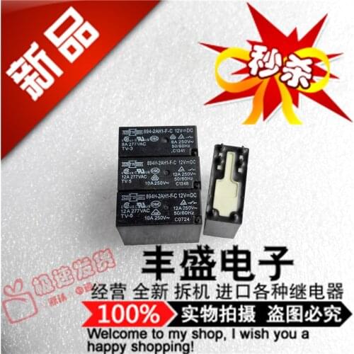 894h-2ah1-f-c Genuine 894h-2ah1-f-c-12vdc12a/250VAC Relay