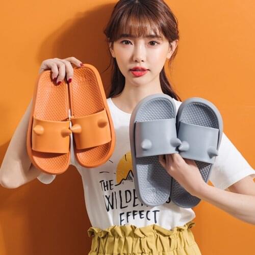 Slippers Female Couple Home Slipper Anti-Slip Childrens Slippers Outer Wear Slipper Parent-Child Slippers Mens Slippers Indoor