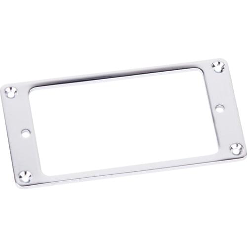 Chrome Guitar Neck Pickup Mounting Ring for LP Electric Guitar Replacement Parts