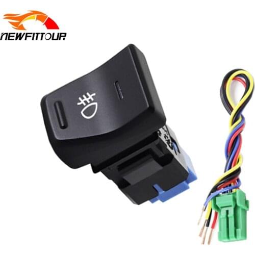 Car Front Fog Light Switch Button With Connection Wire for Toyota Wilanda RAV4 2020