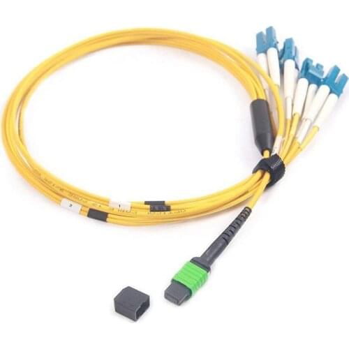 MPO Fan-out Patch Cable, SM1 Multimode Fiber, MPO to 8xLC