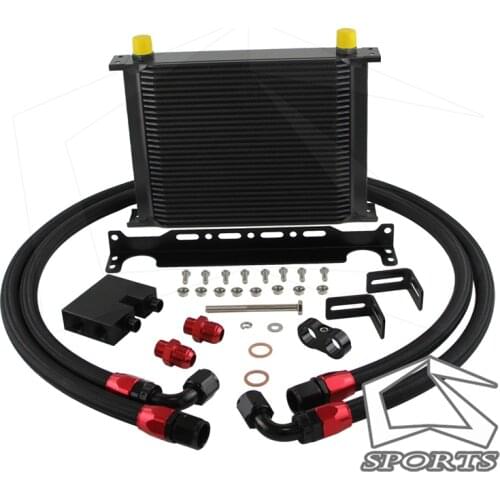 30 Row Oil Cooler Kit Fit For BMW 3 Series N54 135i E82 335 335i E90 E92 E93 06-11