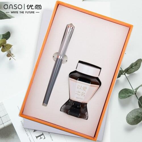 Morandi Series Calligraphy Pen , Fountain Pen With Ink ,Business Office Students Ink Pen