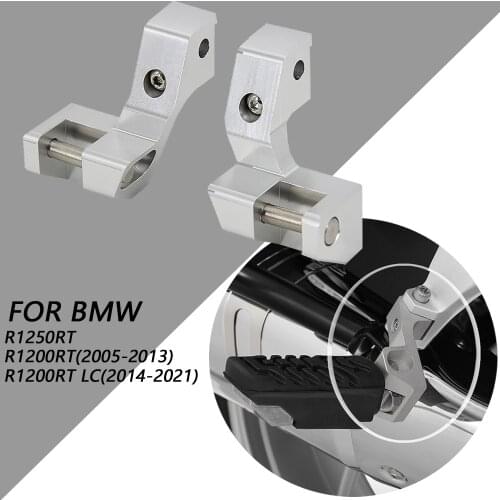 NEW Motorcycle Passenger Footrest Foot Peg Lowering Kits For BMW R 1200 RT LC 2014-2021 R1200RT R 1250 RT