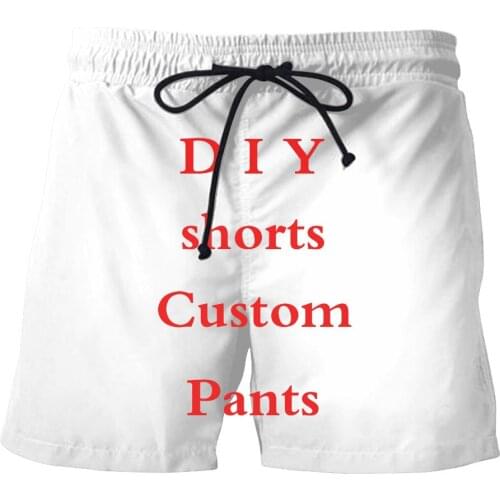 Tessffel Drop Shipping Unisex DIY Customize Short pants NewFashion Casual 3DPrint Pattern Summer funny Beach Shorts Short Pants