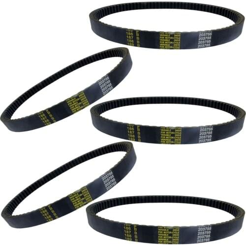 5 Pcs Drive Belt For Comet 203785 203785A Manco 12346 40 45 Series Go Kart Torque Converter