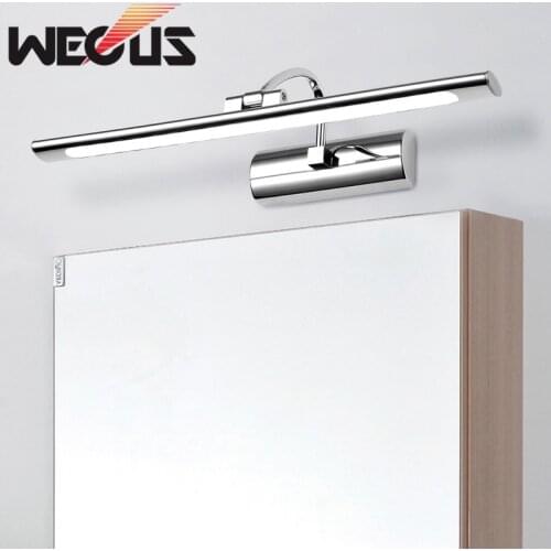 Stylish bathroom toilet led mirror wall light simple bedroom dresser mirror front lamp 43cm