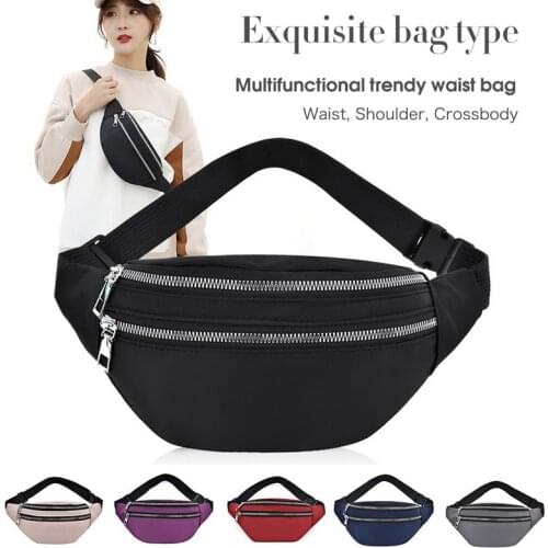 Women Waist Bags Pack Casual Chest Bag Belt Bum Bag Female Phone Wallet Chest Bag Bolso Crossbody Shoulder Bags 2021 Dropship