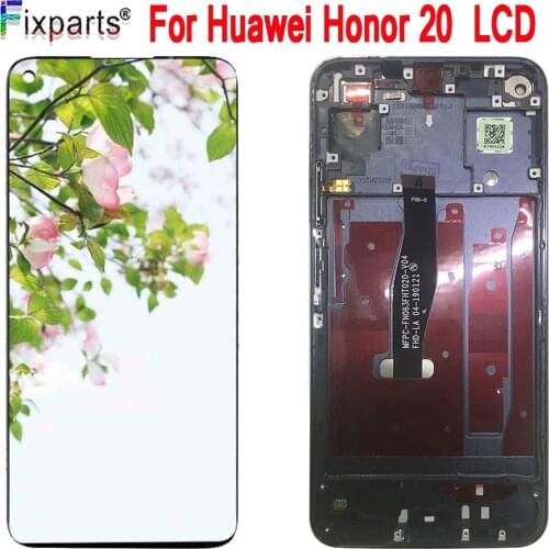 New Original For Huawei Honor 20 LCD Display Screen Touch Panel Digitizer Replacement For Huawei Honor 20S LCD Honor 20 Display
