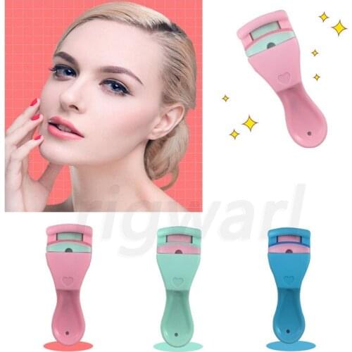 1 Pc Mini Curling Eyelashes Curler New Plastic Eyelashes Beginner Beauty Aids Portable Eyelashes Curler With Candy Colors
