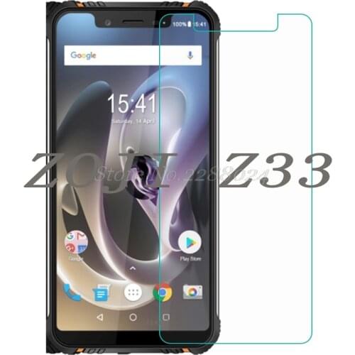 2PCS Smartphone Tempered Glass 9H Explosion-proof Protective Film Screen Protector mobile phone for ZOJI Z33