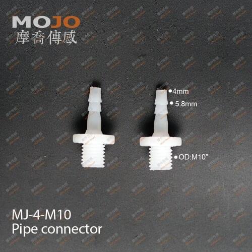 2020 Free shipping!!MJ-4-M10 straight nozzle connector (100PCS/LOTS)