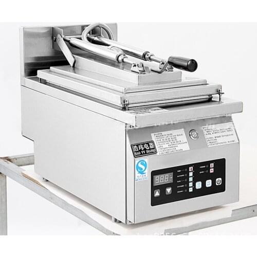 3KW 220V Automatic Dumpling Frying Machine Quick Frozen single head Dumpling Frying Dumpling Machine Commercial