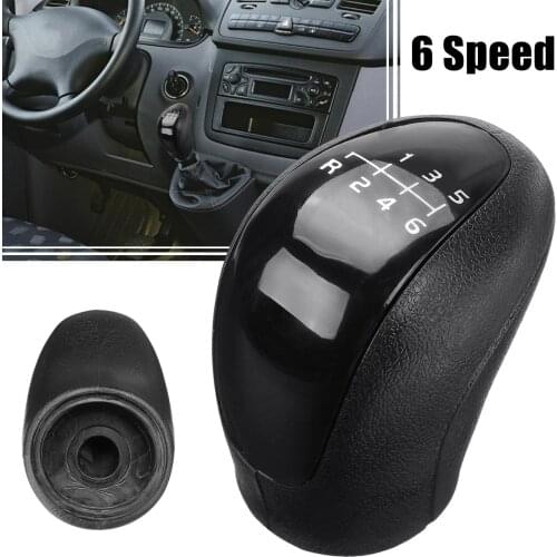 6 Speed Car Gear Shift Knob Head Cover Shifter Lever Stick for Mercedes Vito Viano Sprinter II / VW-Crafter