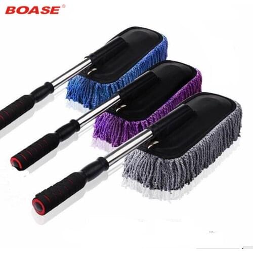 73*16cm Car brush wax drag retractable car mop wash mop cleaning supplies wholesale