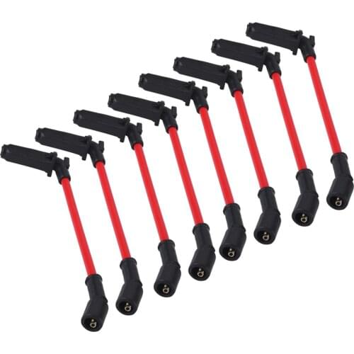 8Pcs LSx LS1 LS2 LS3 LS6 LS7 Spark Plug Wires For CHEVY/GMC 1999-2006 4.8L 5.3L 6.0L Spark Plug Ignition Wire