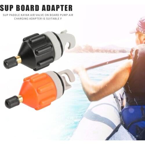 1PCS Durable Boat Air Valve Adaptor Nylon Kayak Inflatable Pump Adapter For SUP Board Kayak Boat Accessories