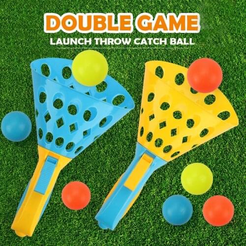 Catch Throw Disc Ball Set Outdoor Garden Sports Game Launch Bouncing Globbles Capture Antistress Fidget Beach Toys Basketball
