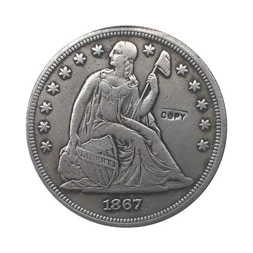 1866 Seated Liberty Dollar COINS COPY