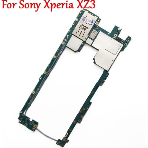 Tested Full Work Unlock Motherboard Logic Circuit Board Electronic Plate For Sony Xperia XZ3 H9493 H8416 From Original Phone