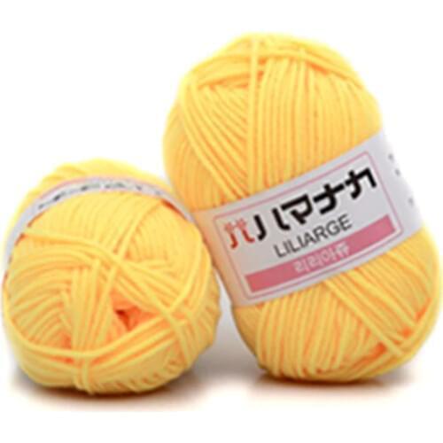 Milk Cotton Yarn Comfortable Wool Blended Yarn Apparel Sewing Yarn Hand Knitting Scarf Hat Yarn crochet knitting yarn