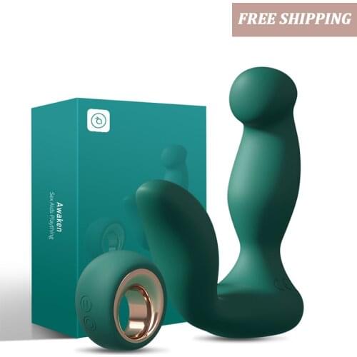 Male anal vibrator wireless silicone prostate massager heating G-psot clitoral stimulator gay couple flirting anal sex toys