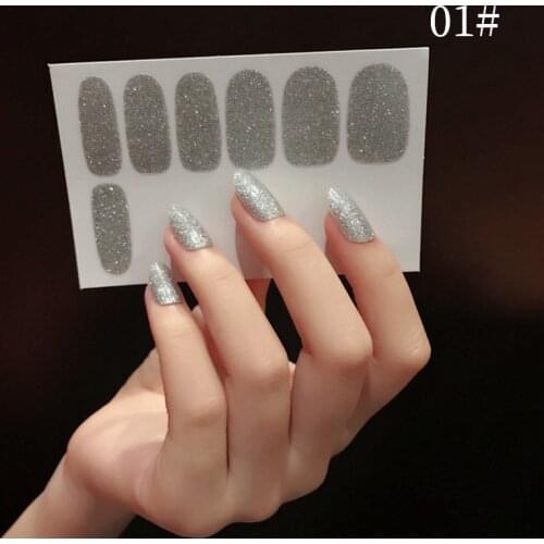 Full Cover Nail Stickers Nail Polish Nail Decoration Nails Sticker Designer Self Adhesive Nail Sticker Creative Nail Art Sticker