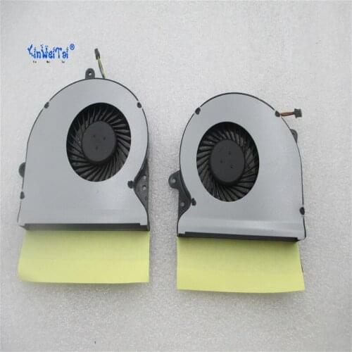 New laptop CPU+GPU fan for Asus G751JT G751JM G751JM-BHI7T25 DFS501105PR0T FG13 DFS561405PL0T FG15 4pins