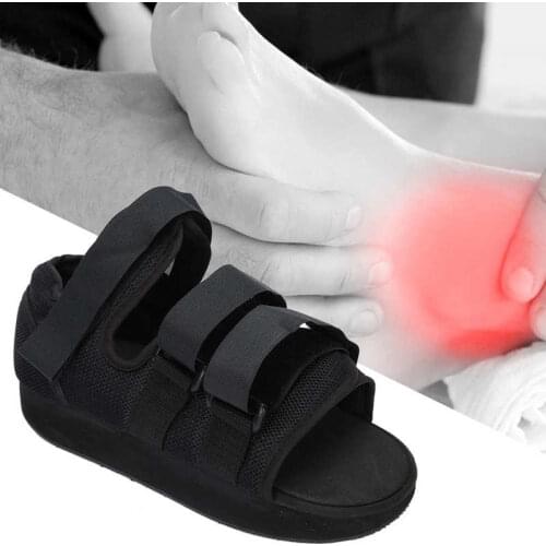 Cast Post-op Shoe Toe Walking Boot Shoe Foot Protection Cast Boot for Broken Foot Care Fracture Fixed Shoes Braces Supports