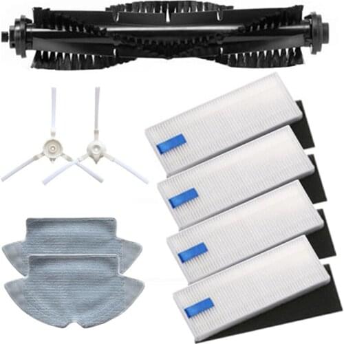 Main Brush Roller Brush Side Brush Mop Cloth HEPA Filter For 360 S6 Robotic Vacuum Cleaner Spare Parts Accessories