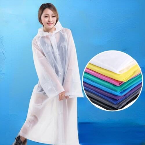Raincoat Women Men Impermeable Thickened Waterproof Raincoat Tourism Outdoor Hiking Rain Poncho Raincoat Hooded Rain Coat
