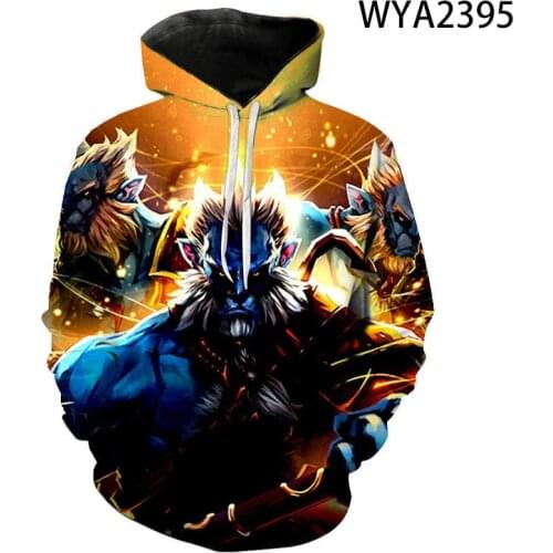 Defense of the Ancients Hoodies Men Women Children DOTA 2 Sweatshirts Multiplayer Game Boy Girl Kids 3D Print Pullover