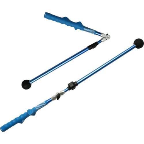 Golf Swing Trainer Multicolor with Hand Grip New Golfer Practice Aids Training Tools Correct Position Aluminum Alloy Gift