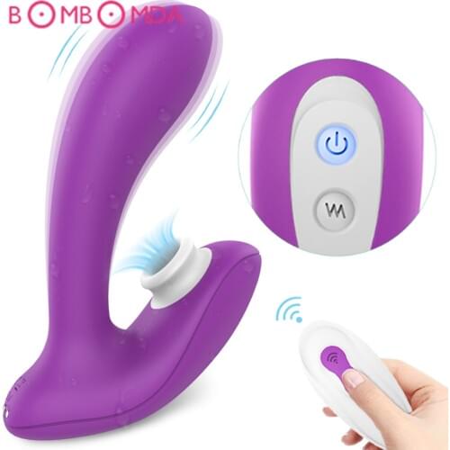 Remote Vagina Sucking Vibrator Vibrating Oral Sex Suction Clitoris Stimulation Female Masturbation Erotic Sex Toys For Adult
