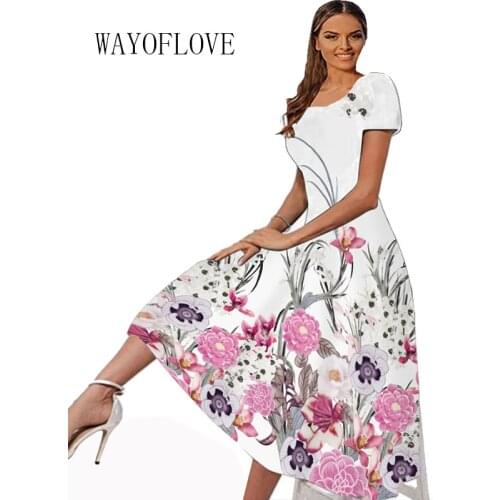 WAYOFLOVE White Summer Dresses