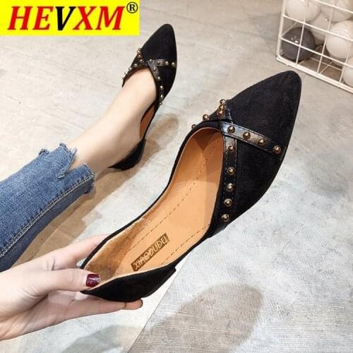 Shallow Mouth Women Shoes Casual Wild Pointed Flat Shoes Fashion Comfortable Pregnant Women Shoes Wild Large Size Womens Shoes
