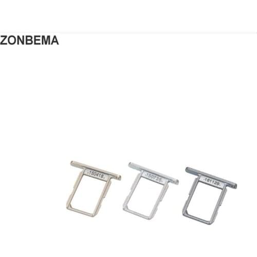 ZONBEMA 10pcs/lot High Quality SIM Card Tray Holder Slot Container Adapter For Samsung Galaxy S6 G920 G920F