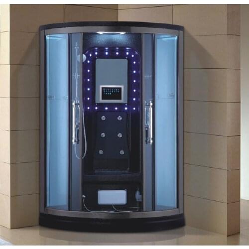 1100X1100X2150mm Luxury Steam Shower Cabin Bathroom Shower Enclosure Multi-Functional Wet Sauna Room YS579