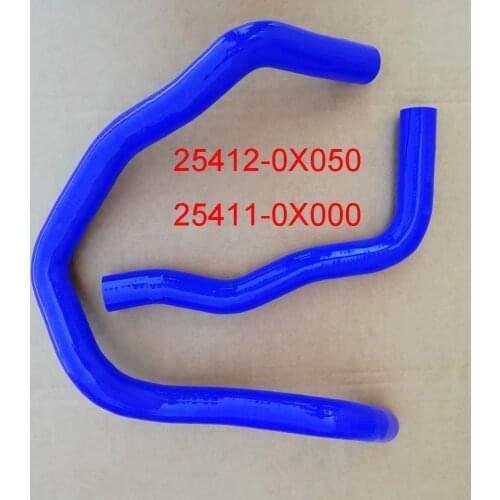 25412-0X050 25411-0X000 254120X050 254110X000 For Hyundai i10 1.1 Petrol Coolant Radiator Hose