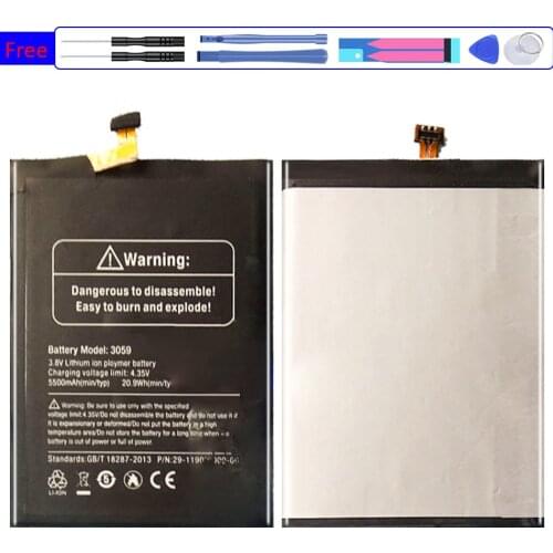 5500mAh Battery for Ulefone Armor X 3059