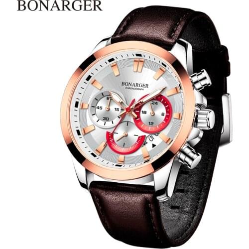 BONARGER Chronograph Watches